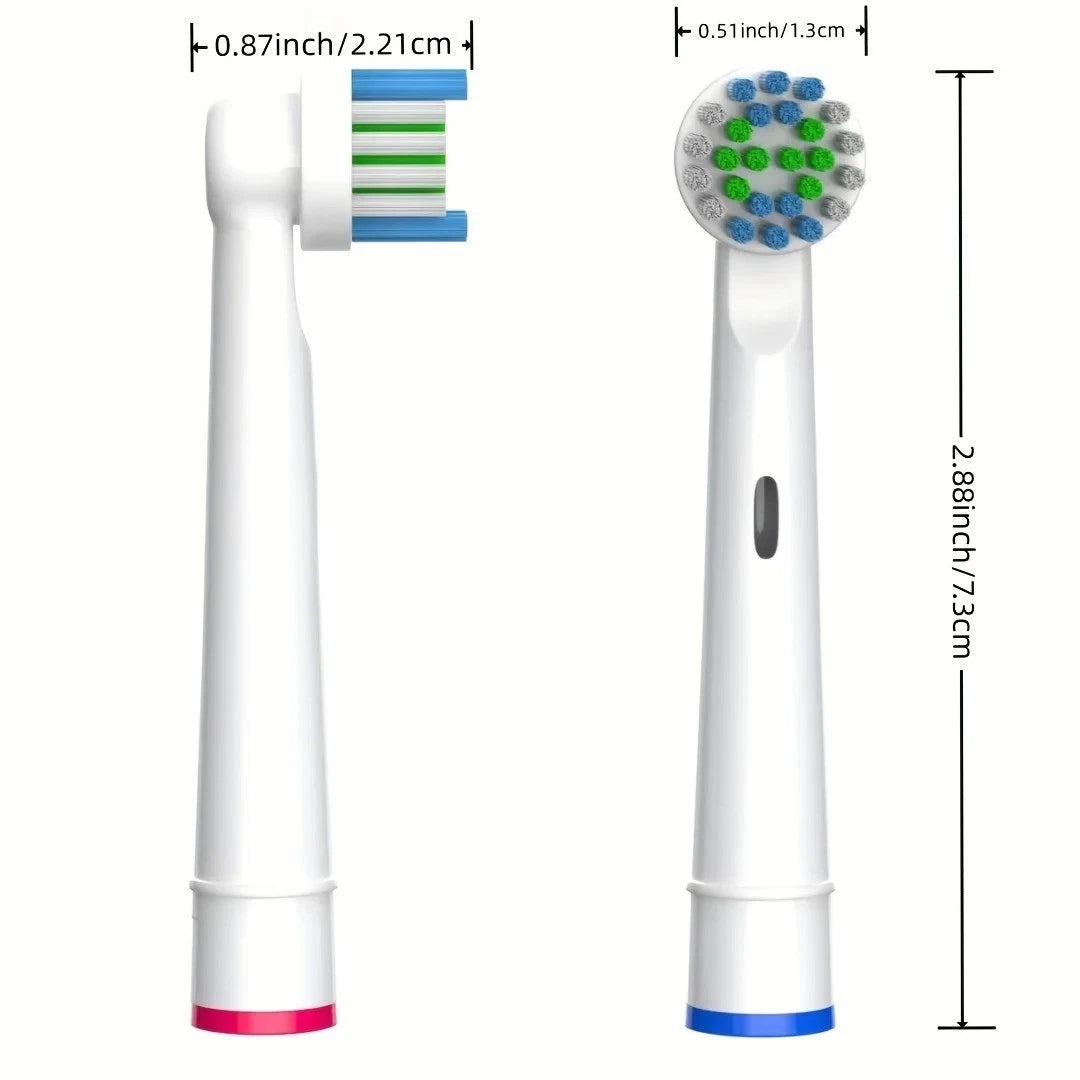 4/12/20 Replacement Brush Heads for Oral-B Braun Electric Toothbrush Professiona