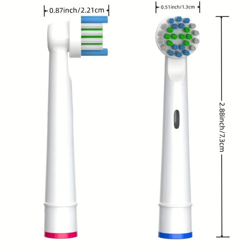 4/12/20 Replacement Brush Heads for Oral-B Braun Electric Toothbrush Professiona