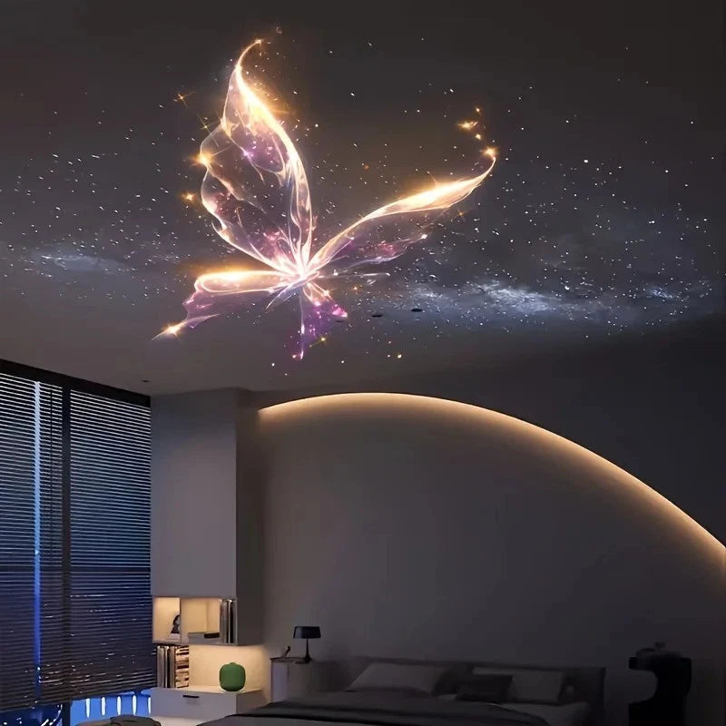 USB LED Projection Night Light Projector 3/6 Pattern Decorative Lamp Night Light