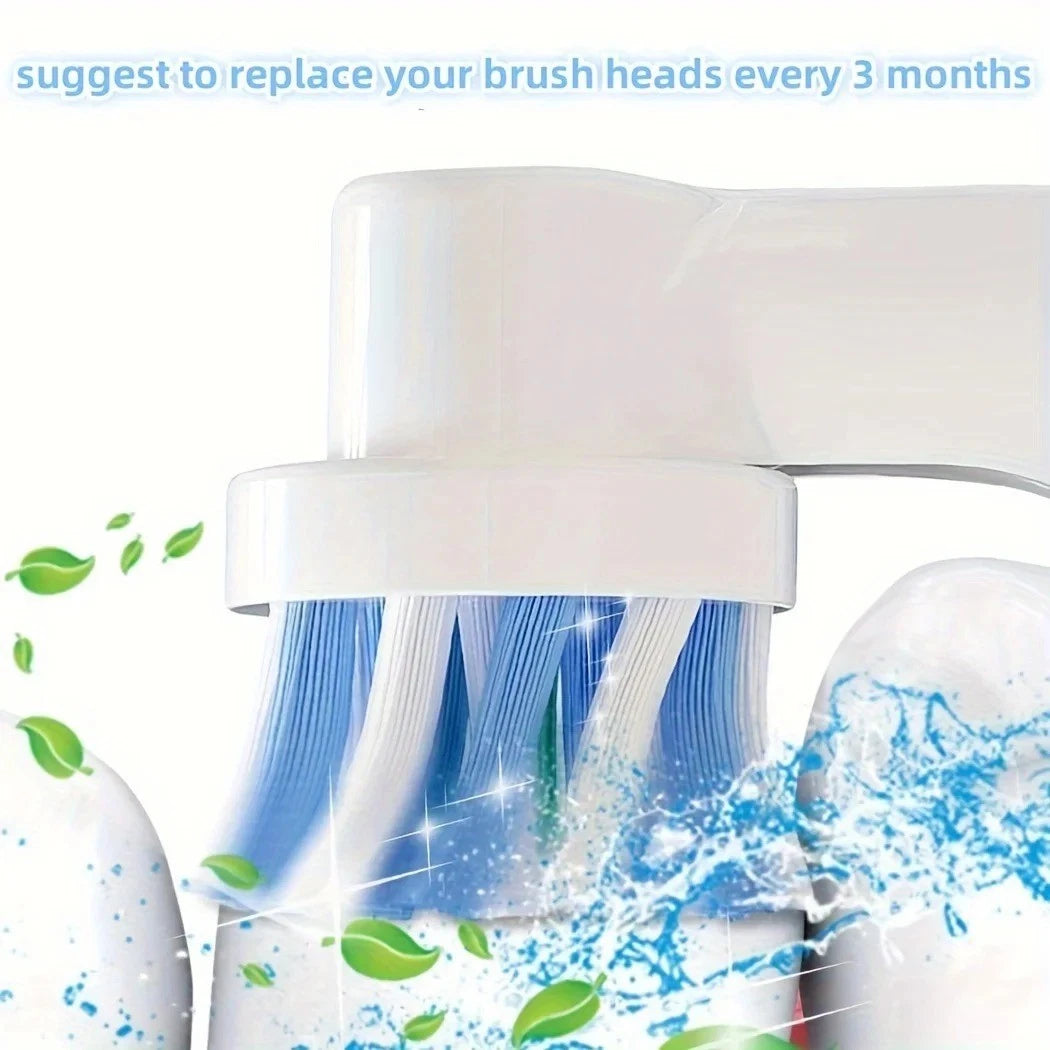 4/12/20 Replacement Brush Heads for Oral-B Braun Electric Toothbrush Professiona