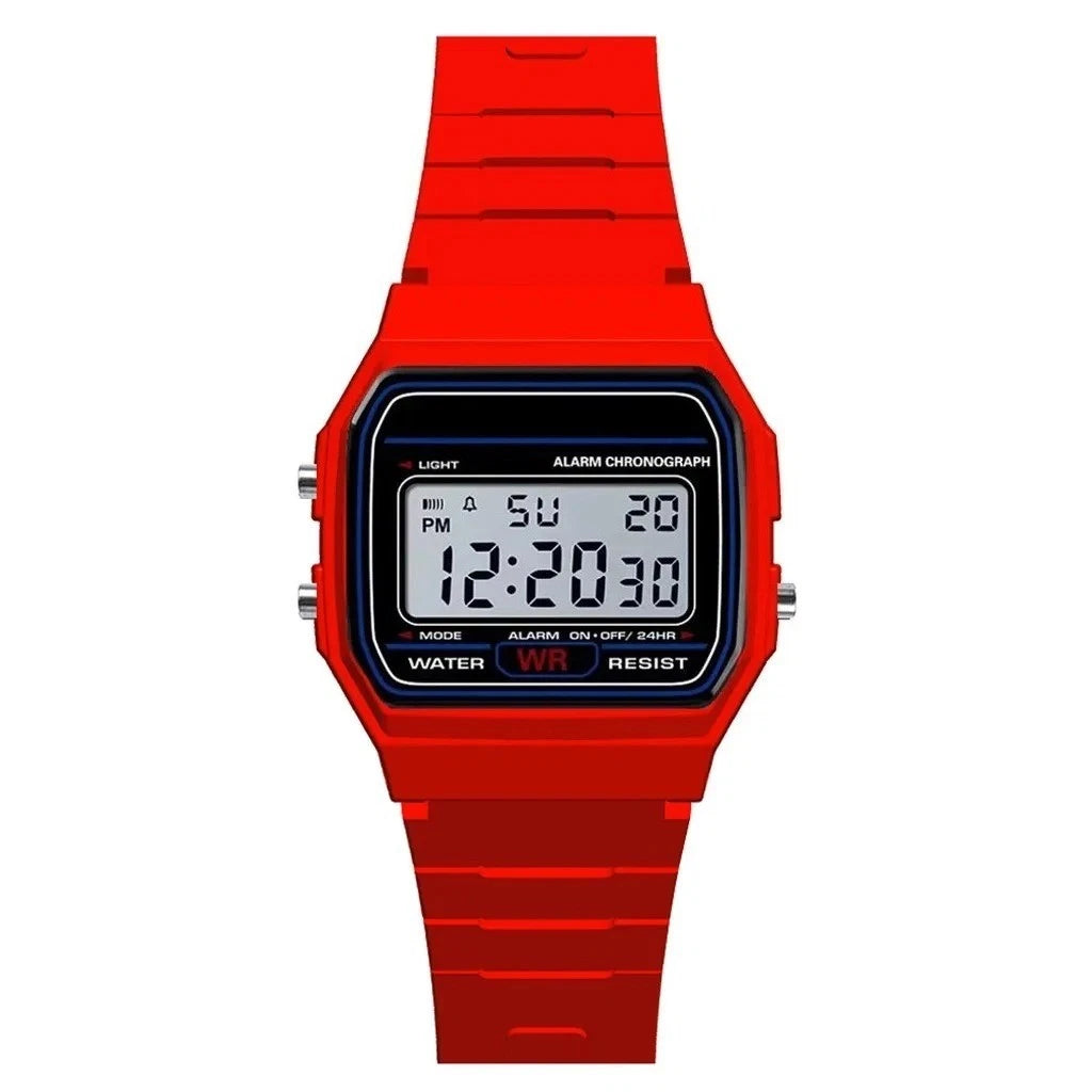 F 91W Classic Digital Resin Strap Watch Stopwatch Chronograph Sport Unisex Men