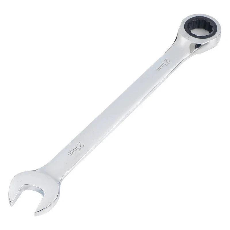 12Point Metric Ratchet Wrench 6mm-22mm Combination Spanner Chrome Vanadium Steel